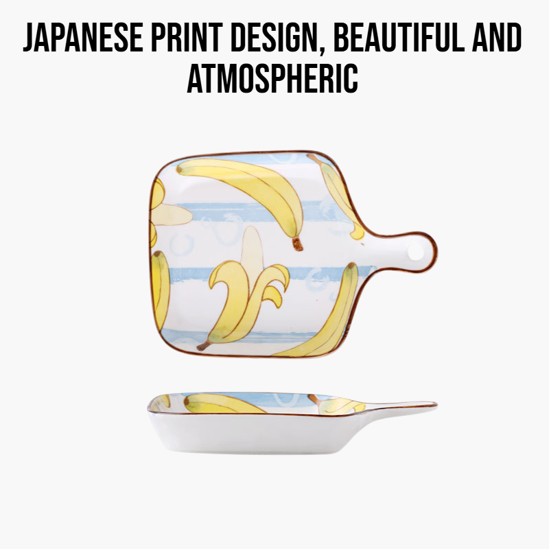 Japanese ceramic plate