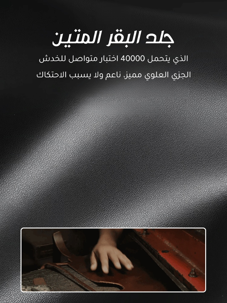 حذاء سليب أون إيطالي كاجوال مخيط يدويا من الجلد للرجال