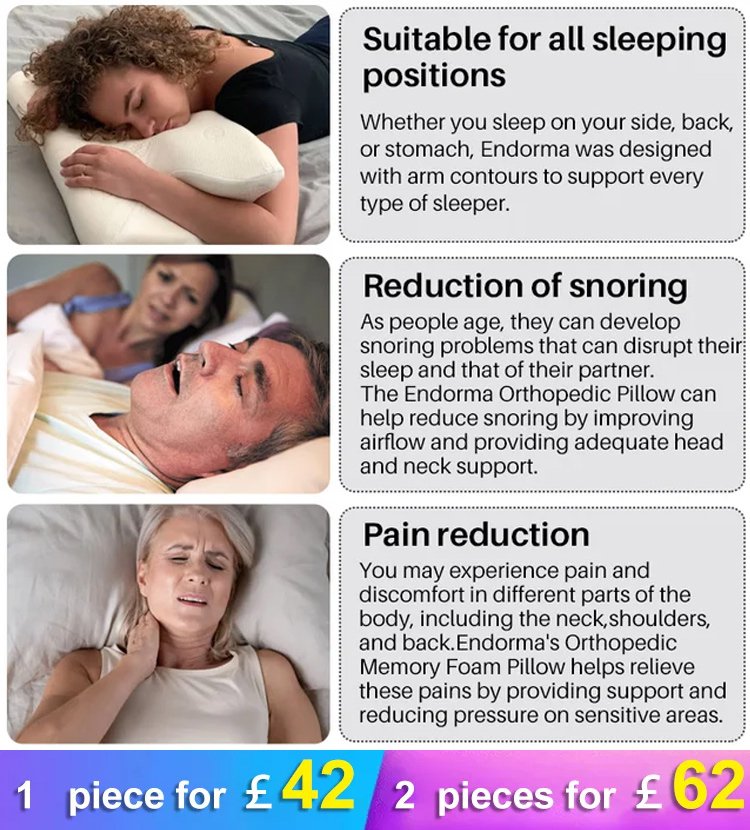 Multifunctional Sleep Memory Cow Horn Pillow