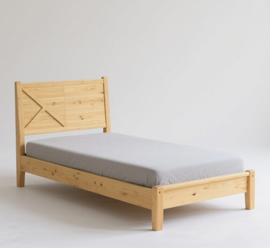 二重ベッドフレームは木製のヘッドボード付き、金属のシングルプラットフォームベッドフレーム、スプリング不要のシングルベッドサイズ、重厚な金属スラットサポート、マットレスベース、無音、組み立て簡単