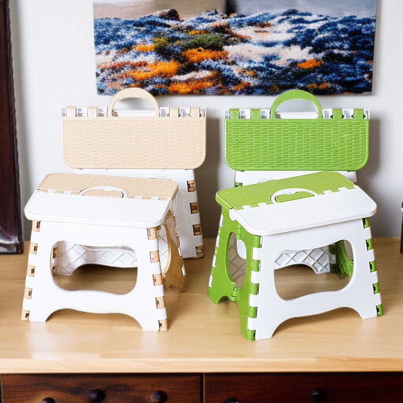 대나무 패턴 접이식 의자