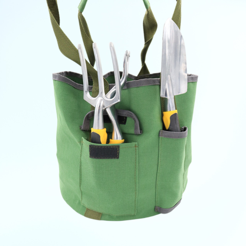 庭の収納袋 ポケット キャンバス