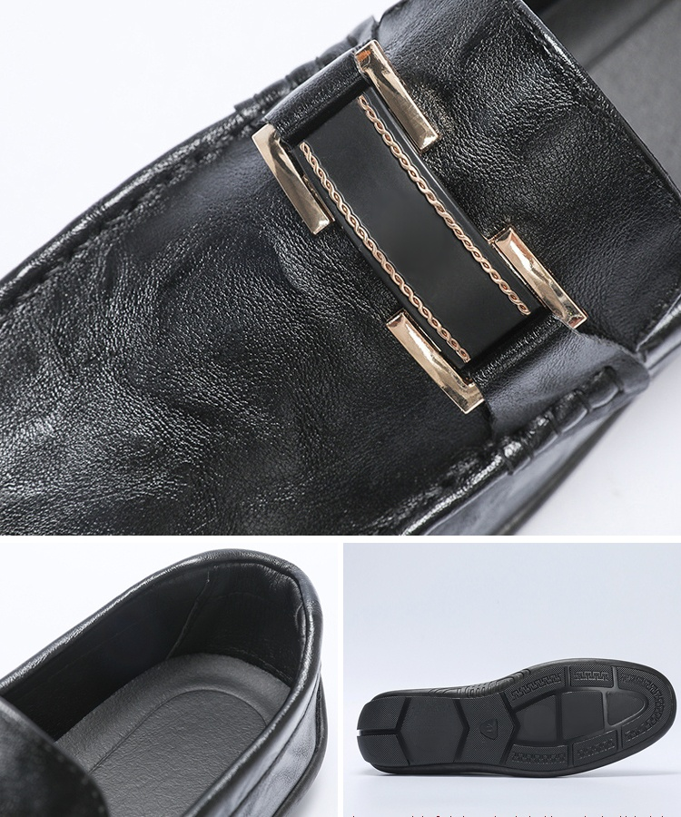 メンズ本革ローファー