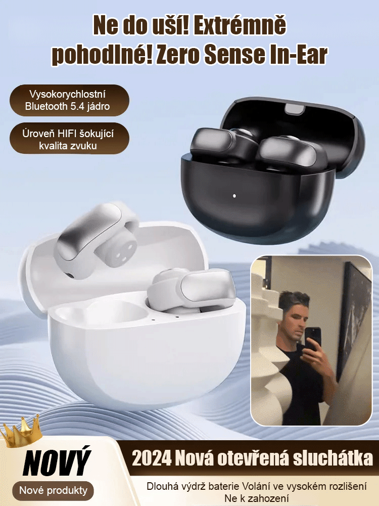 Populární sportovní otevřená Bluetooth sluchátka