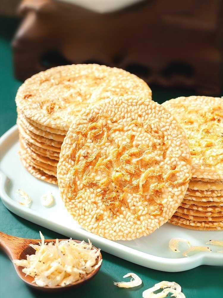 サックサクの海老・ゴマサブレ