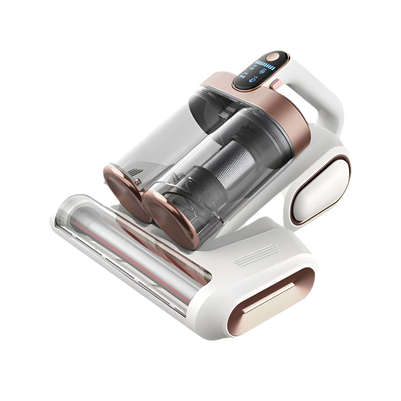 ローラーブラシ ダブルダストカップ パットフィルター ダニ除去器 紫外線殺菌 家庭用超音波ダニ除去器