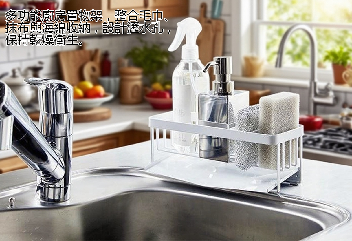 收納架瀝水效果展示