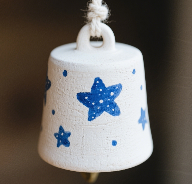 Carillons éoliens en terre cuite de la série Star