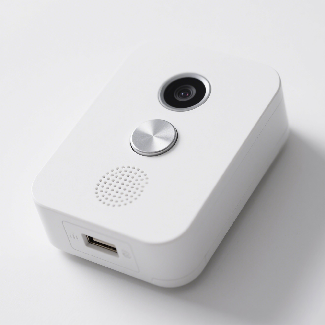 Timbre inalámbrico inteligente con cámara de vídeo HD instalado en puerta principal