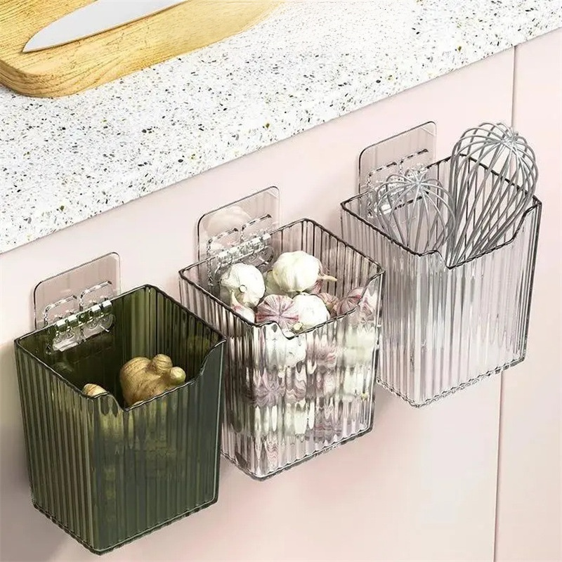 Wandmontierte Ingwer- und Knoblauch-Aufbewahrungsbox