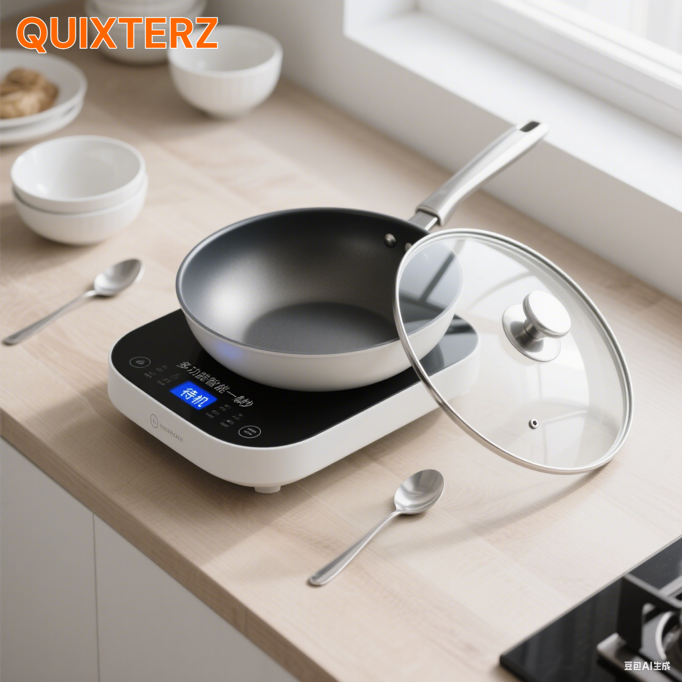 Multifuncional Inteligente Todo en uno Sartén Eléctrica