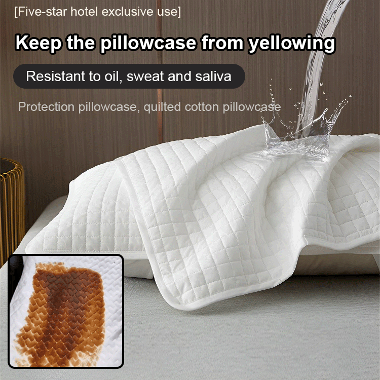 Anti-mite and anti-sweat pillow core protective isolation cover