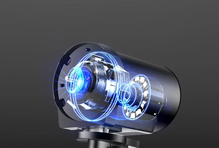 USB rechargeable handy fan with cooling plate