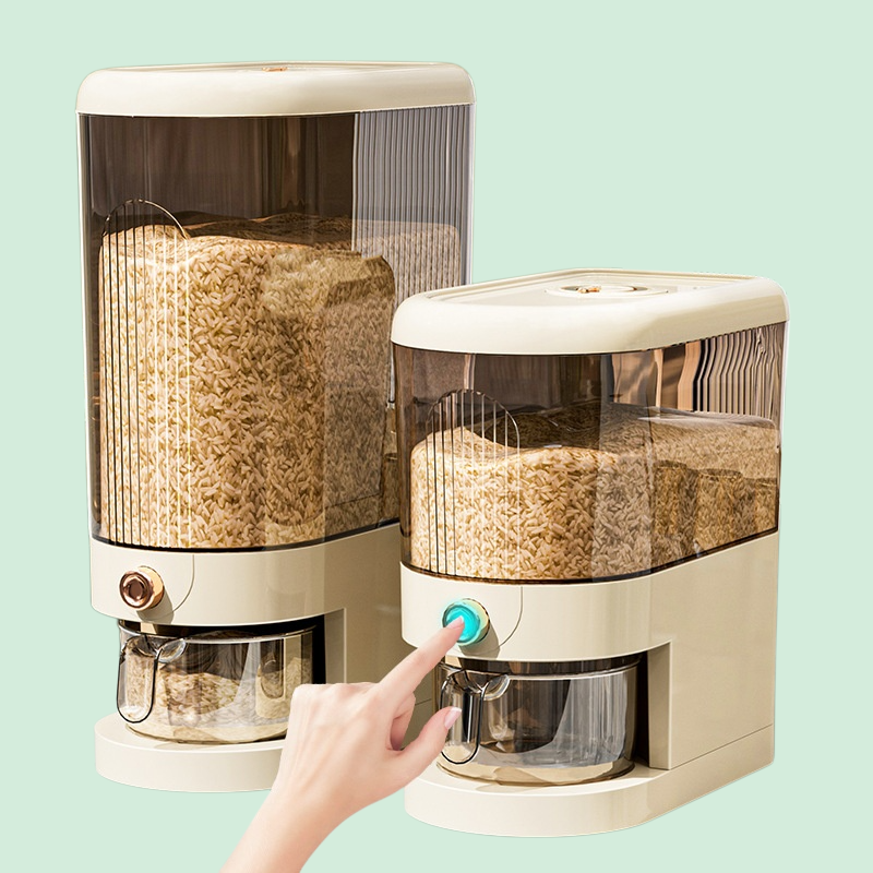 쌀통 가정용 방충 및 방습 밀폐형 쌀통 쌀 보관함 식품 보관 쌀통 식품 등급 곡물 쌀통