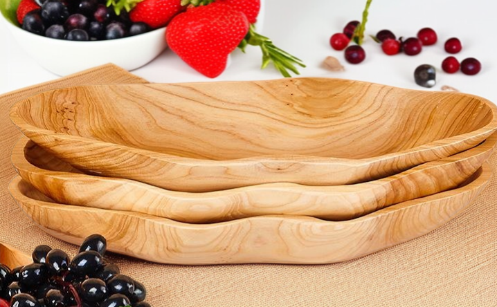 핸드메이드 감성의 불규칙 쟁반