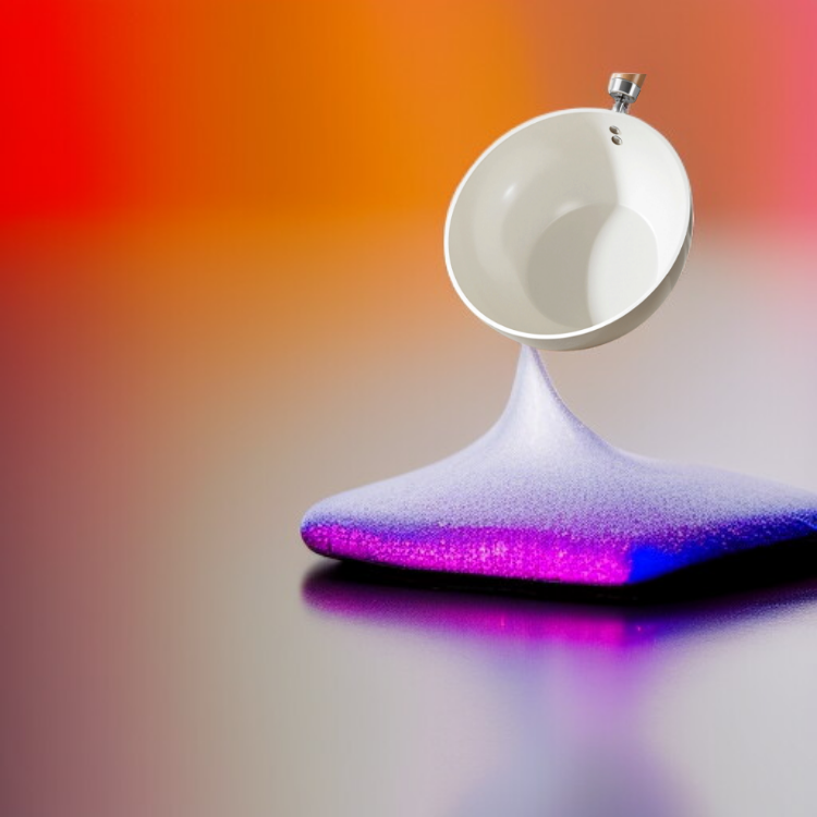 Poêle en titane naturel