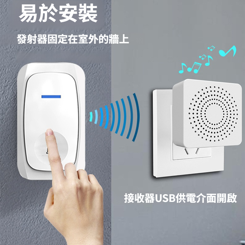 叮咚無線電子門鈴