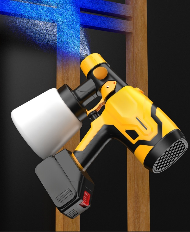 Spezielle Hengpeng Farbsprühflasche elektrische Spritzpistole kleine Sprühmaschine LatexFarbspray pr