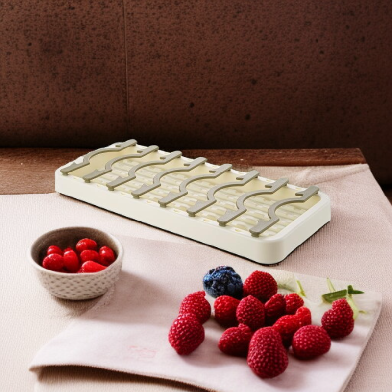 주방 탈부착 식기 접시 수납대 전체 모습