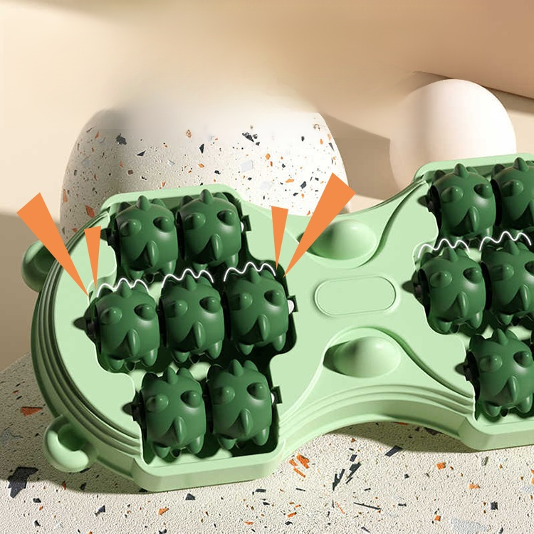 Upgraded wheel foot massager