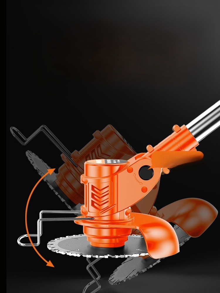 【オール銅製モーター】ポータブル手持ち草刈機