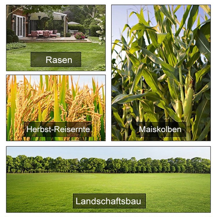 [Full Copper Motor] Tragbarer Handrasenmäher