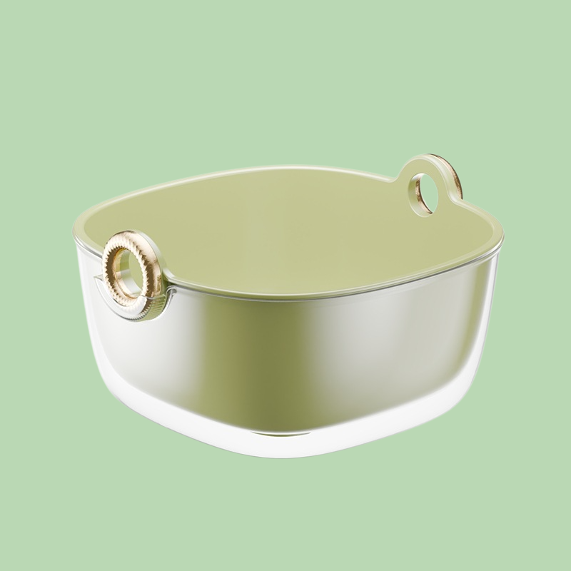 キッチン二重多機能アスファルトバスケット