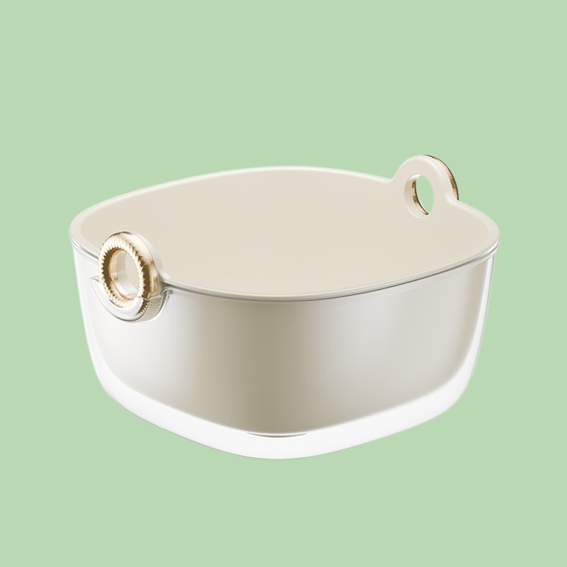 キッチン二重多機能アスファルトバスケット