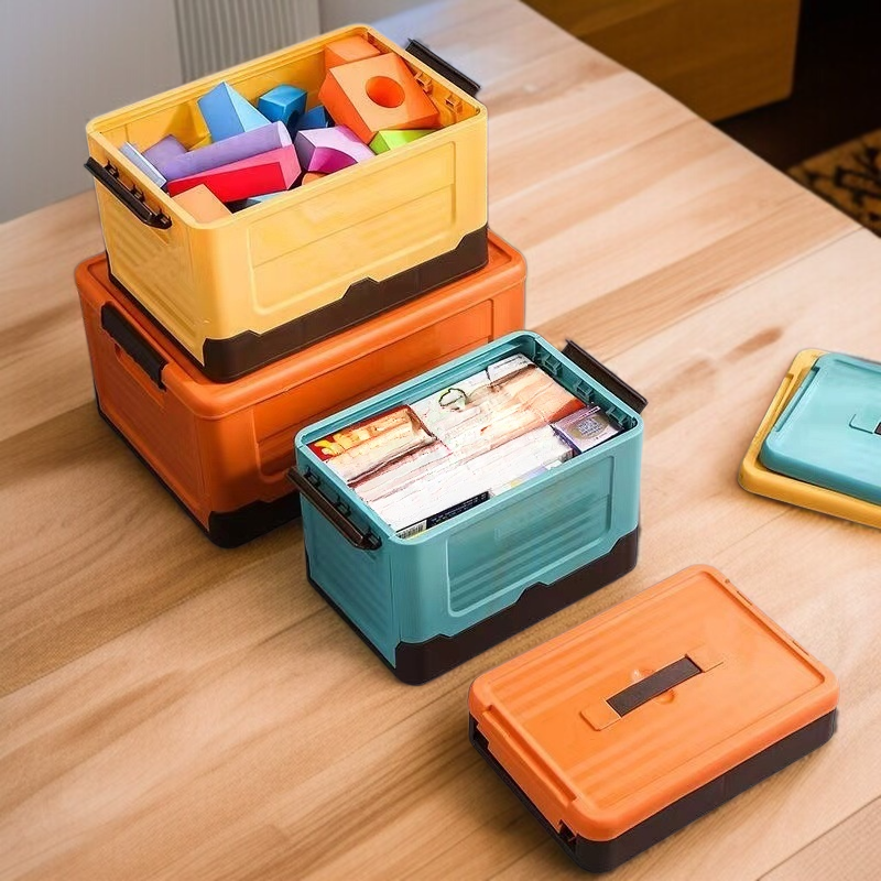 Úložný box do auta na venkovní použití, velkokapacitní kufr na věci do zavazadlového prostoru