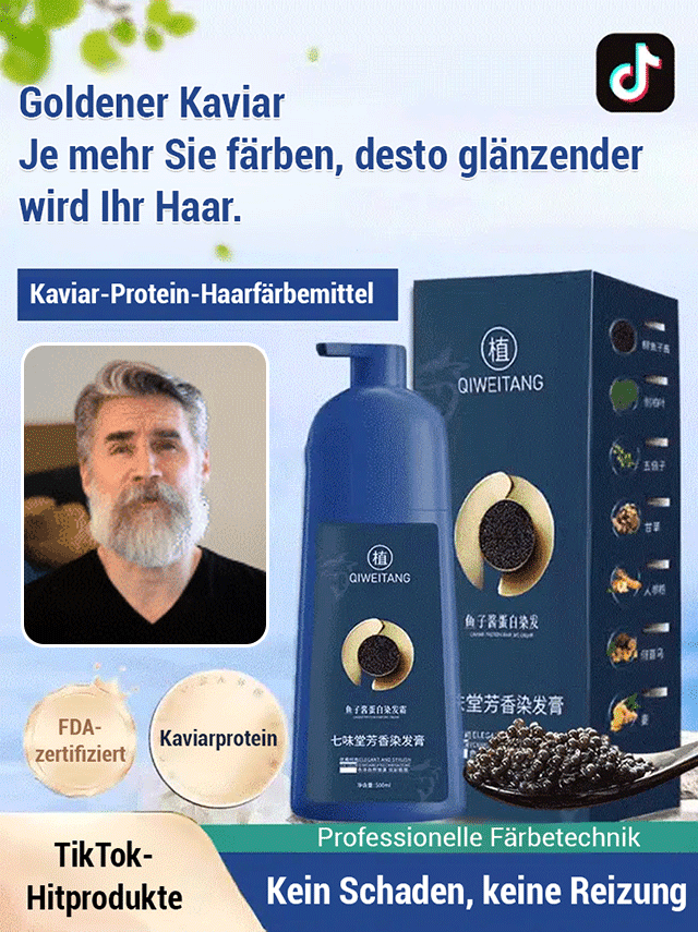 【TikTok-Bestseller】Weiße Haare werden im Handumdrehen schwarz, natürlich und schön 