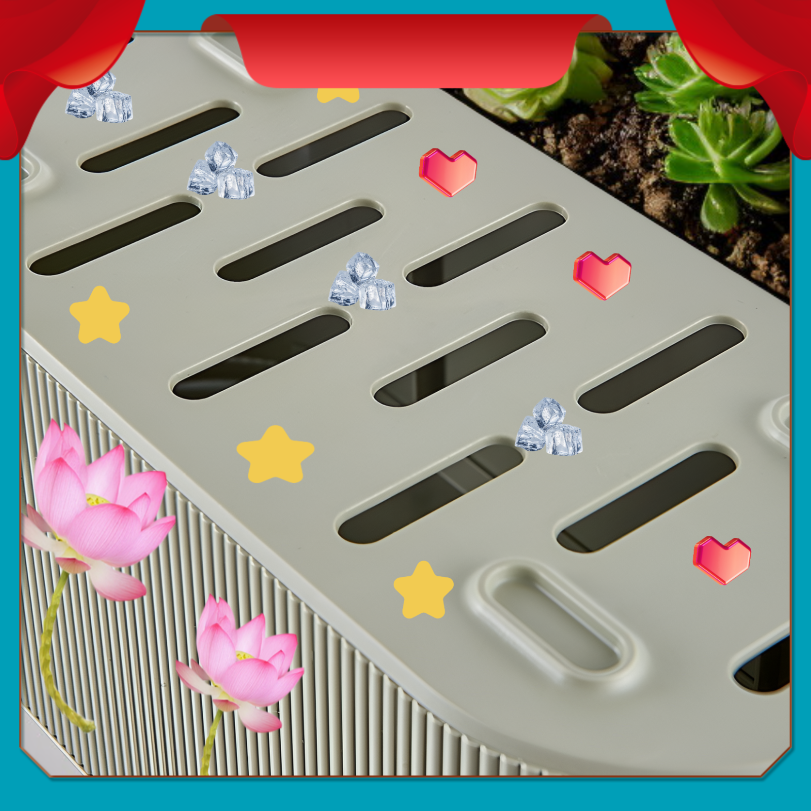 ネットワークケーブルやデータケーブルの整理例