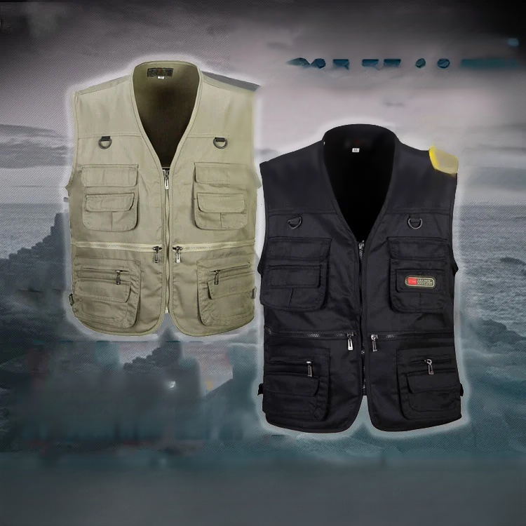 강력한 멀티 수납 아웃도어 만능 조끼