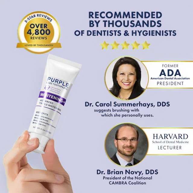 【Removes 250% of dental plaque】Color Correcting Whitening Toothpaste