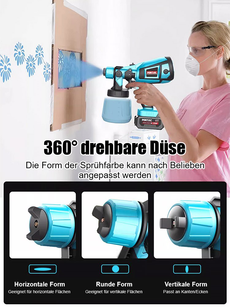 Neue elektrische Hochdruckspritzpistole