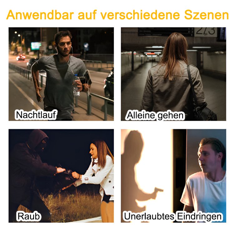 Finger-Schlüsselanhänger-Elektroschocker