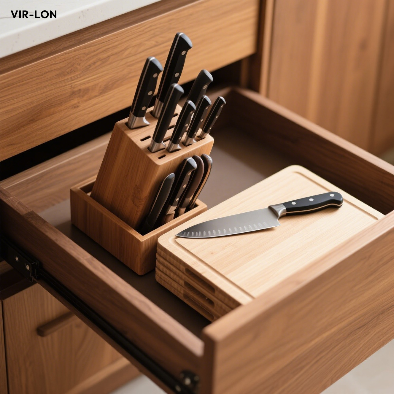 Obstmesser aus Edelstahl