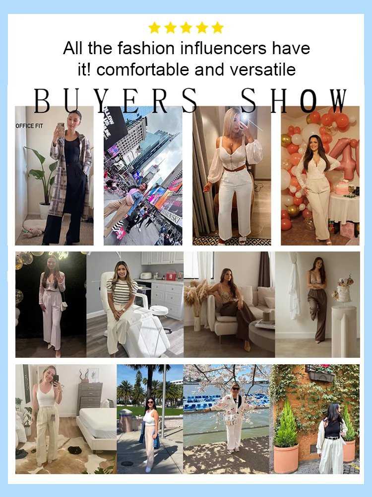 Loose high waist business casual yoga pants