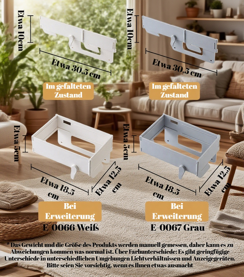 Praktische Müllbeutel-Lagerung für Haushalt