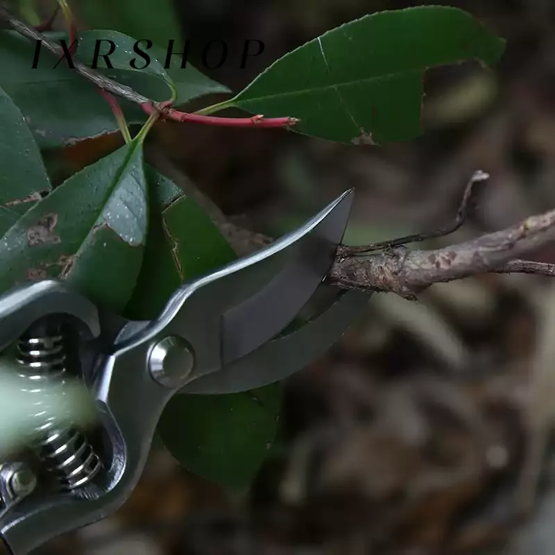 Podadora de jardín ergonómica con mango de madera