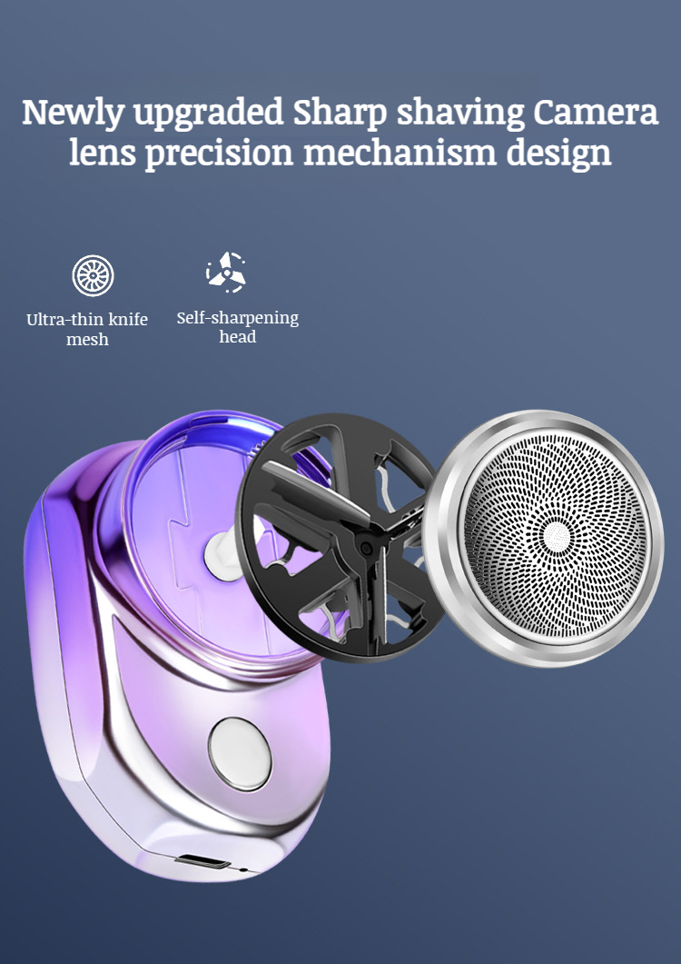 Portable electric razor Rechargeable car mini razor Razor Portable car razor