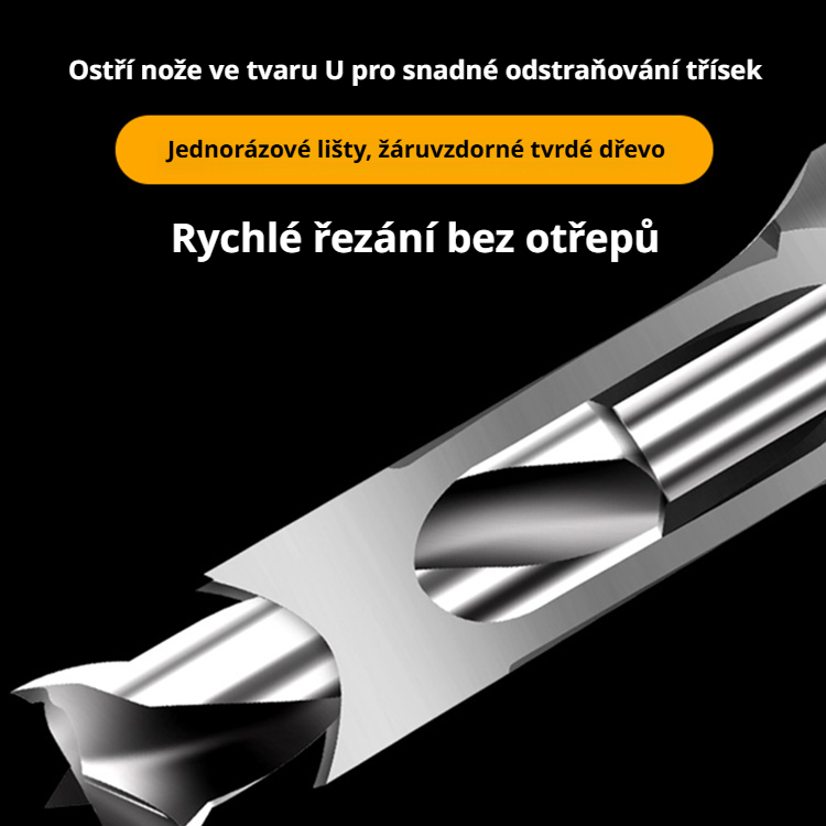 Čtvercový vrták na dřevo 