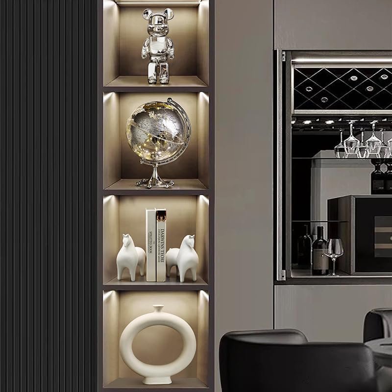 현대 미니멀리스트 세라믹 화이트 호스 거실 홈 오피스 장식