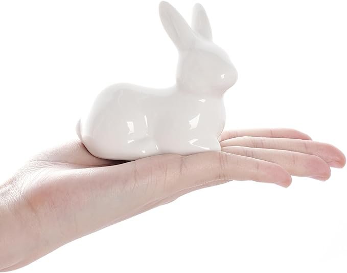 세라믹 토끼 오브제 부활절 장식 아이디어