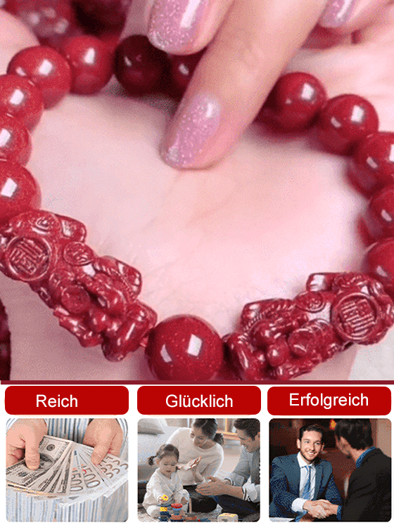 Double Braves zum Anlocken von Reichtum + Sammeln von Reichtum] Goldsand-Braves String