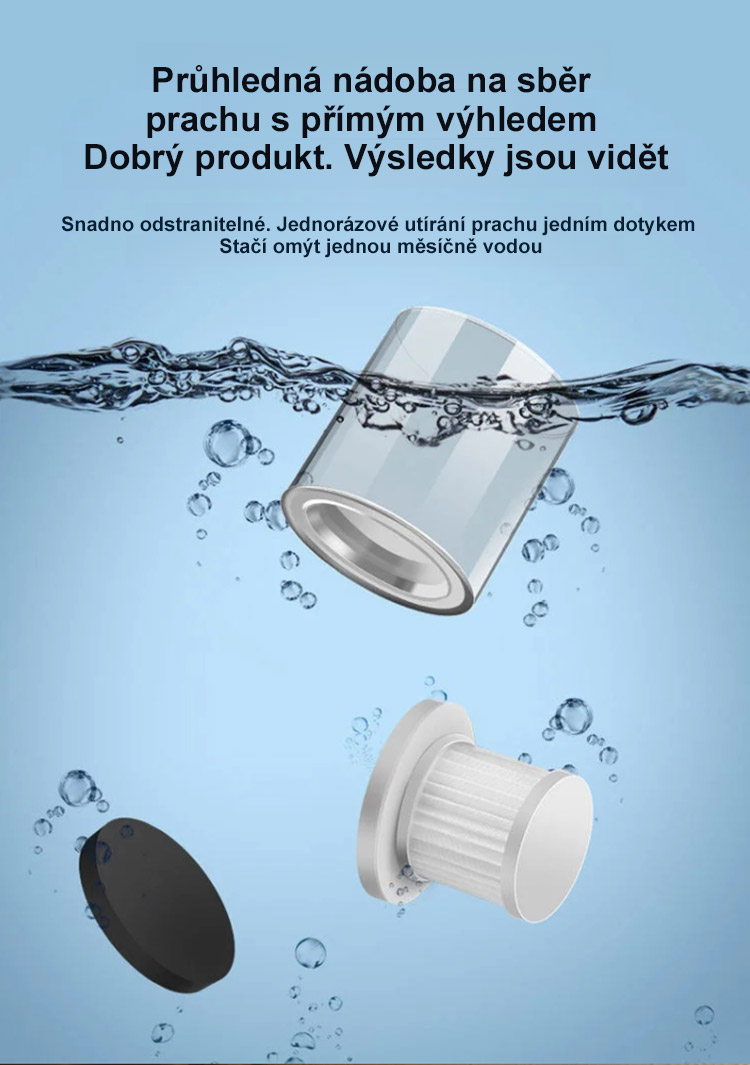 Detail ovládacího panelu odstraňovače roztočů JL