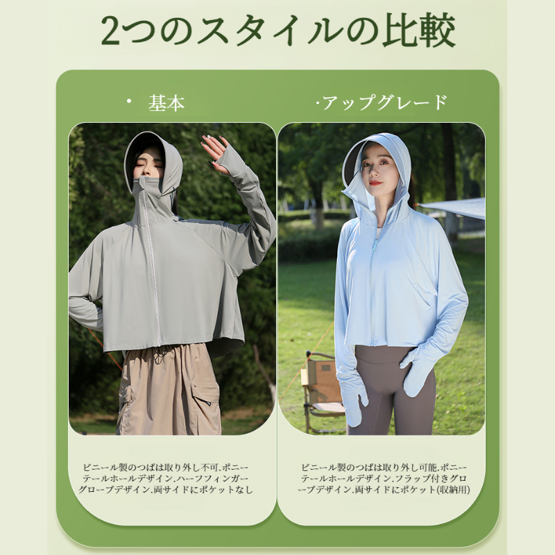 日焼け止め服 つば ビニール アイスシルク アウトドア 日焼け止め服 罩衫 薄くて軽い 紫外線保護 ドライ サイクリング アウトドア 備品