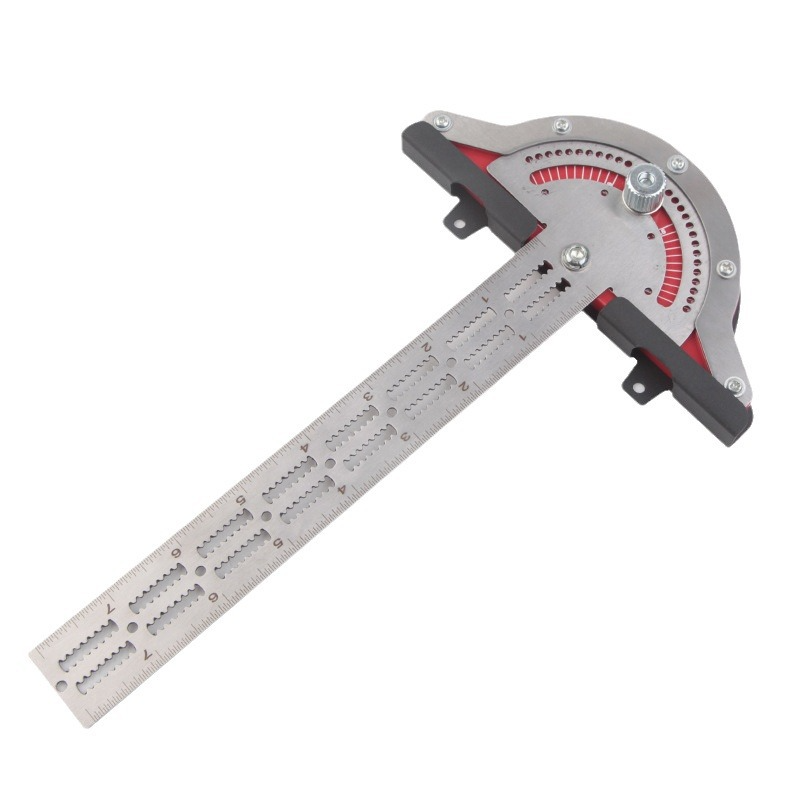 木工インペリアル・デザイン角度定規 エッジ・メトリック木工定規 木工角度英設計工具