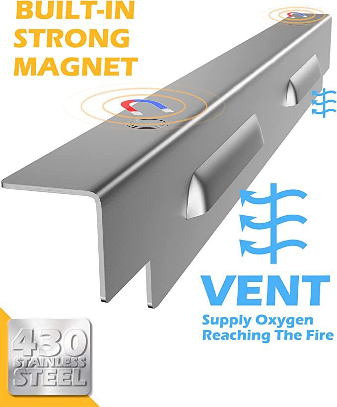 Universal wind guard compatible with Blackstone griddles