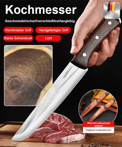 Handgeschmiedete Küchenutensilien