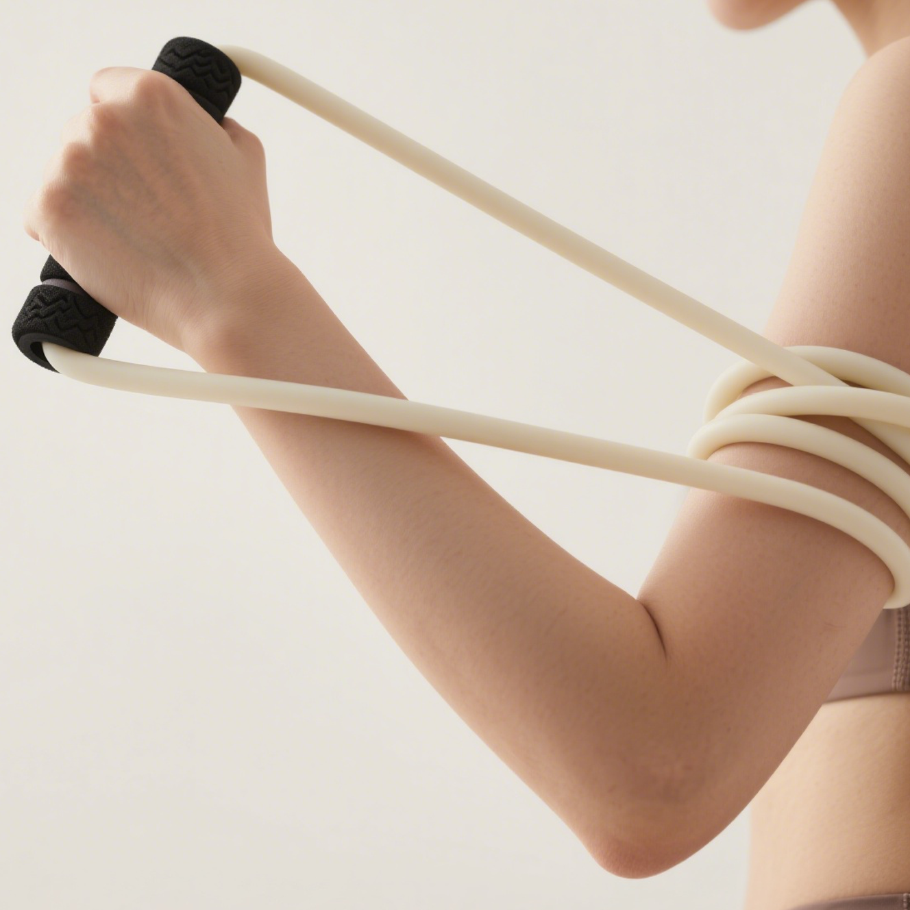 Sada gumových odporových pásů s úchyty